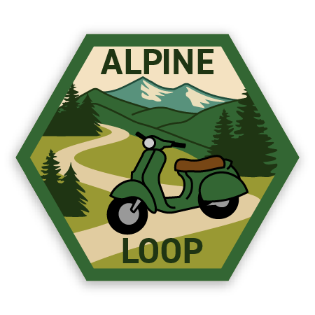 BBSC Alpine Loop Custom 2.3" x 2" Patch
