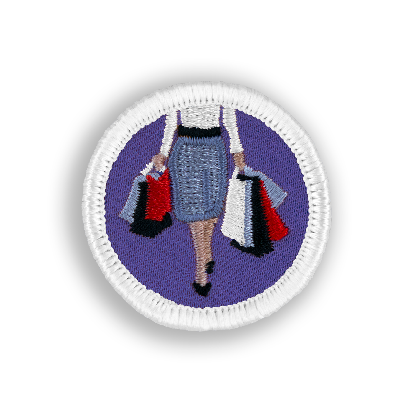 Shopaholic Patch | Demerit Wear - Fake Merit Badges