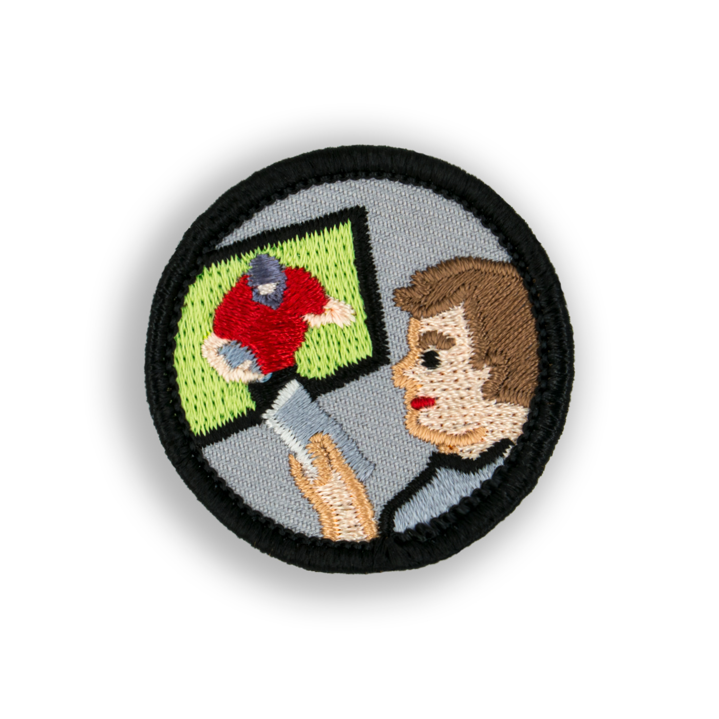 Armchair Quarterback Patch - Demerit Wear - Fake Merit Badges