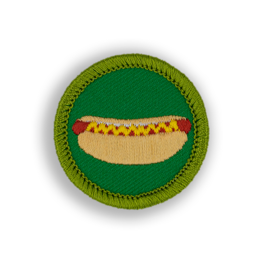 Hot Dog Fanatic Patch | Demerit Wear - Fake Merit Badges