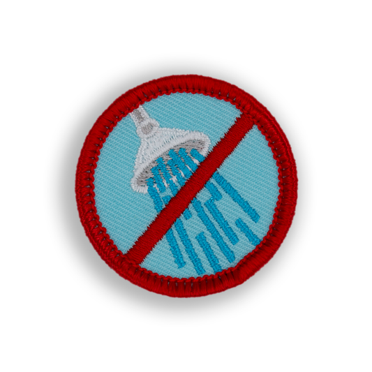 No Shower Patch | Demerit Wear - Fake Merit Badges