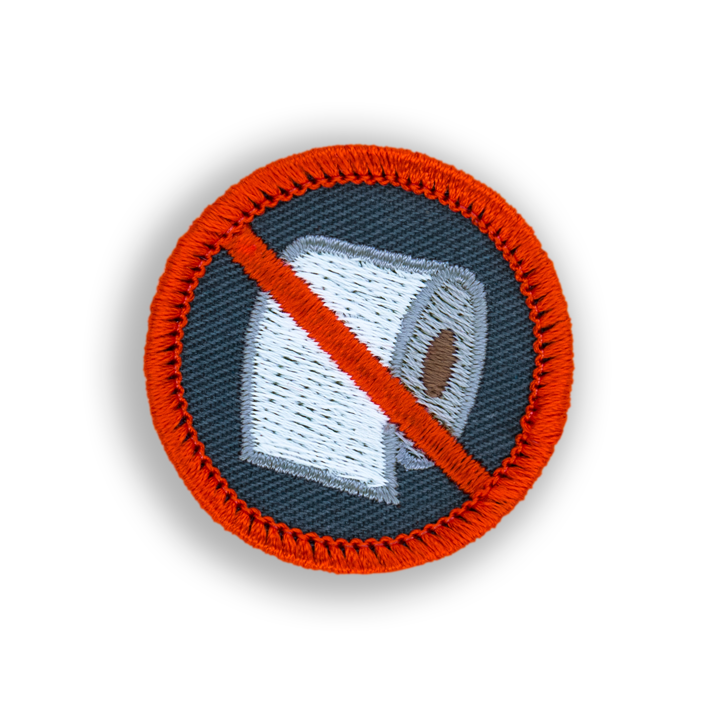 No Toilet Paper Patch | Demerit Wear - Fake Merit Badges