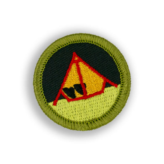 Tent on a Slope Patch | Demerit Wear - Fake Merit Badges
