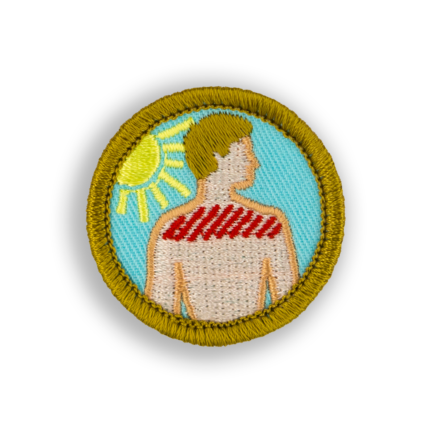 Sunburn Patch | Demerit Wear - Fake Merit Badges