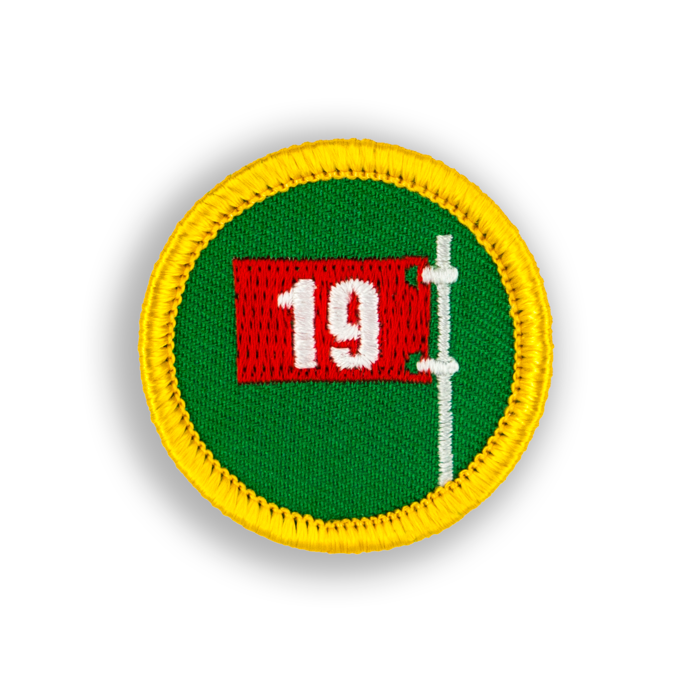 19th Hole Patch - Demerit Wear - Fake Merit Badges