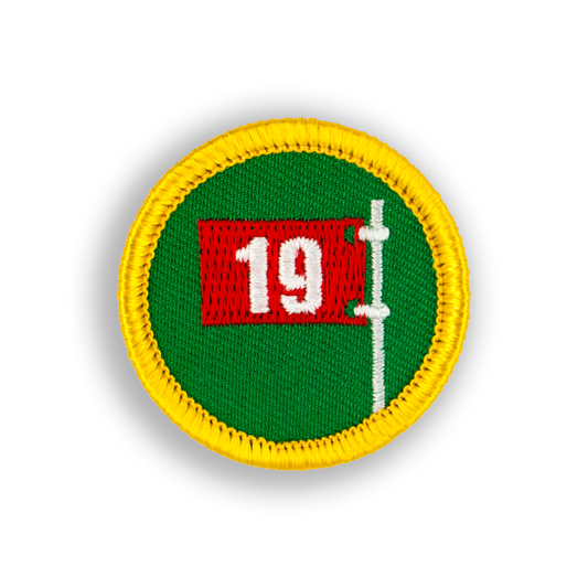 19th Hole Patch - Demerit Wear - Fake Merit Badges