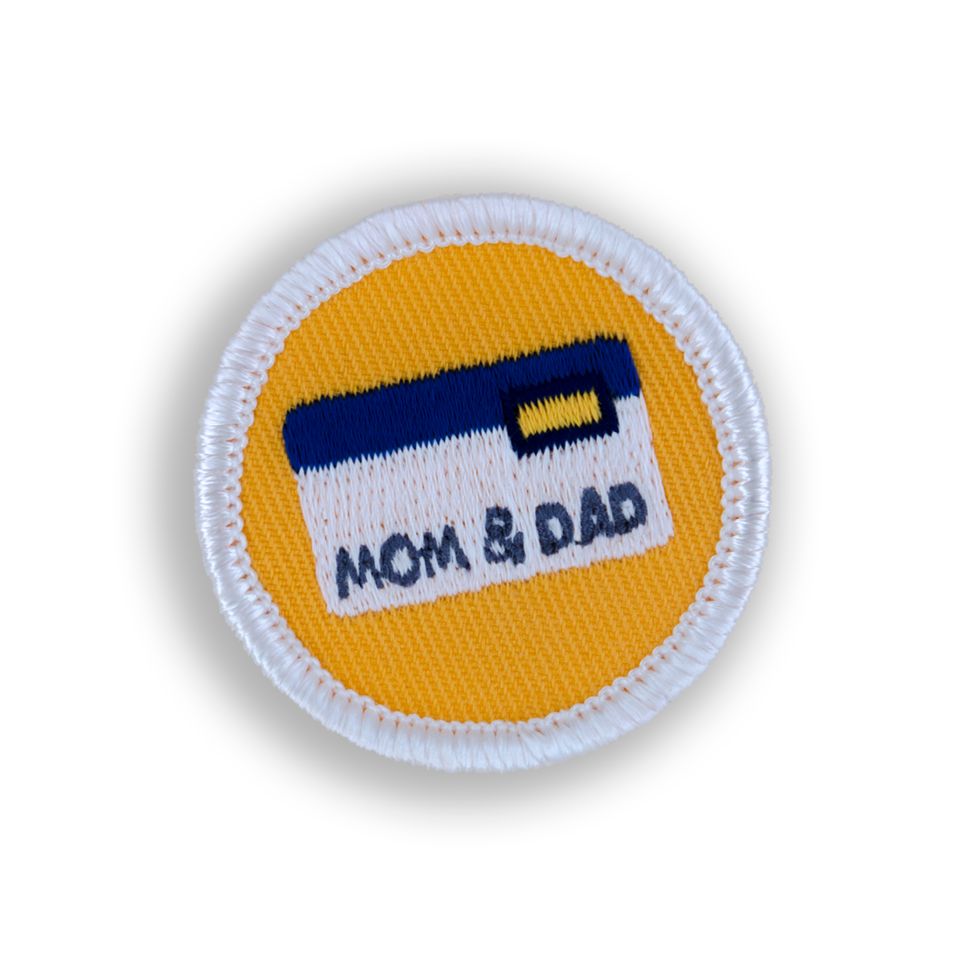 Bank of Mom & Dad Patch - Demerit Wear - Fake Merit Badges
