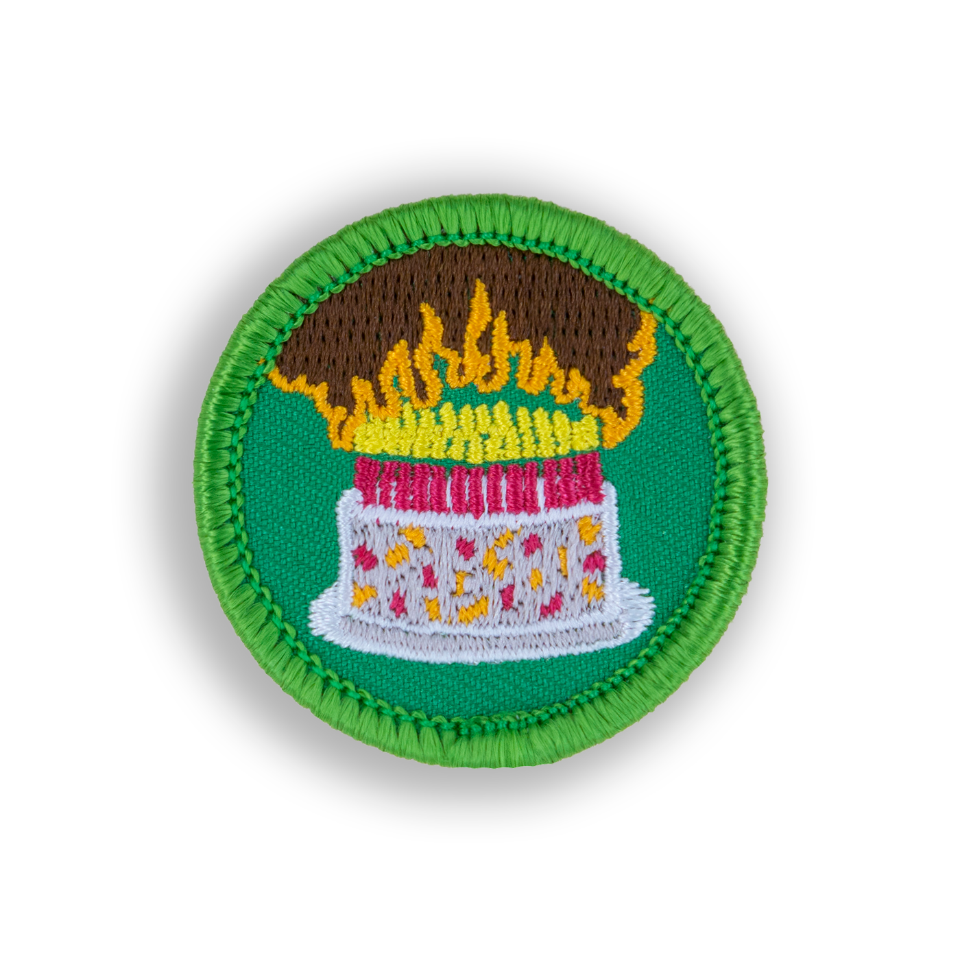 Birthday Bonfire Patch - Demerit Wear - Fake Merit Badges