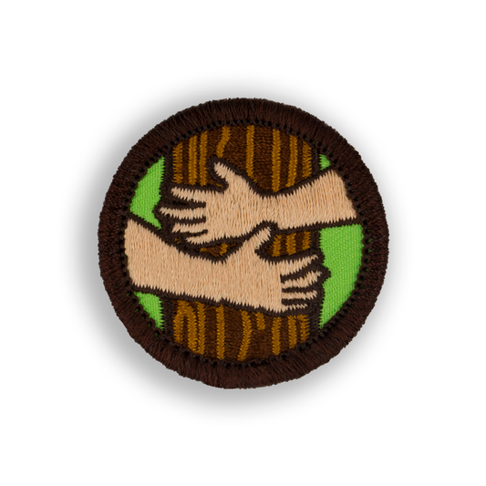 Tree Hugger Patch | Demerit Wear - Fake Merit Badges