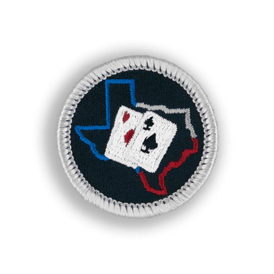 Hold 'Em Poker Patch | Demerit Wear - Fake Merit Badges