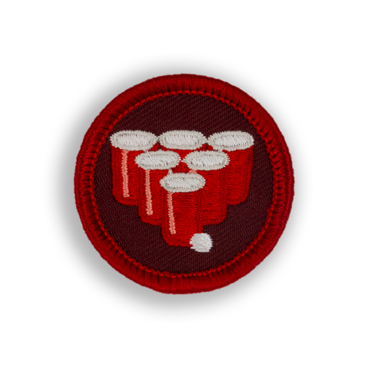 Beer Pong Patch - Demerit Wear - Fake Merit Badges