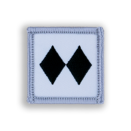 Double Black Ski Patch | Demerit Wear - Fake Merit Badges