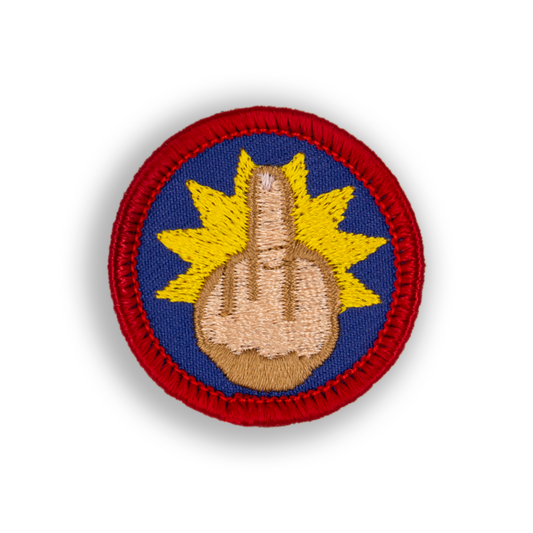 The Middle Finger Patch - Demerit Wear - Fake Merit Badge