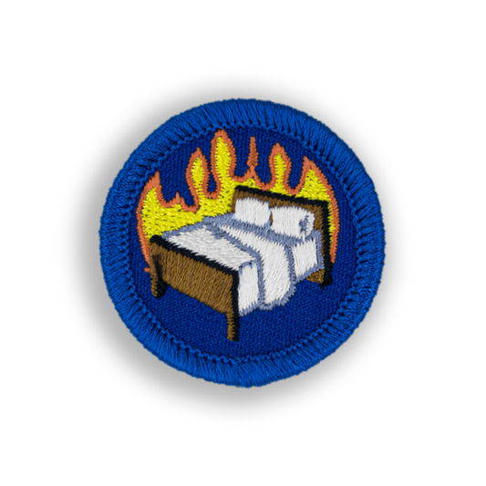 Hot in Bed Patch | Demerit Wear - Fake Merit Badges