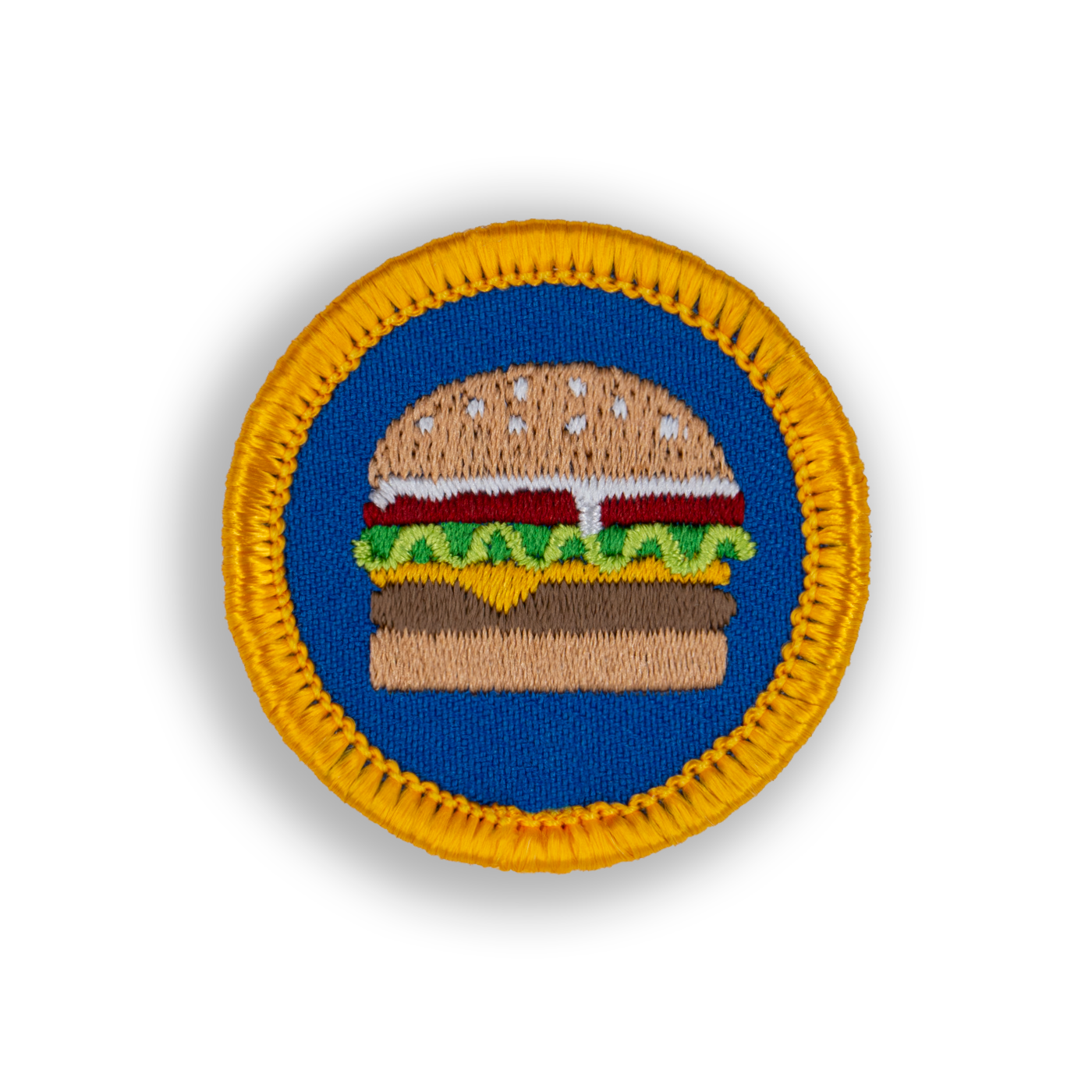 Burger Devotion Patch | Demerit Wear - Fake Merit Badges