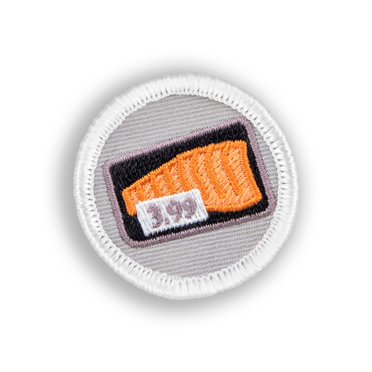 Salmon Hunter Patch | Demerit Wear - Fake Merit Badges