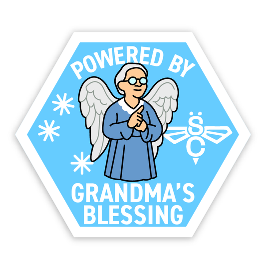 BBSC Grandma's Blessing Custom 2.3" x 2" Patch