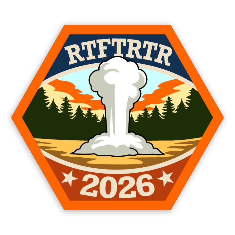 BBSC RTFTRTR "Old Faithful" Custom 2.3" x 2" Patch