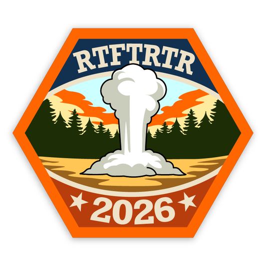 BBSC RTFTRTR "Old Faithful" Custom 2.3" x 2" Patch