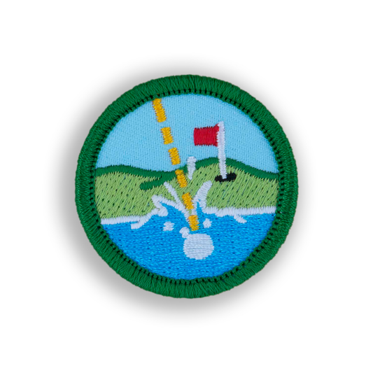 Water Hazard Patch | Demerit Wear - Fake Merit Badges